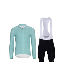 HOLOKOLO maillot largo y pantalón - ELEVATE - negro/azul claro